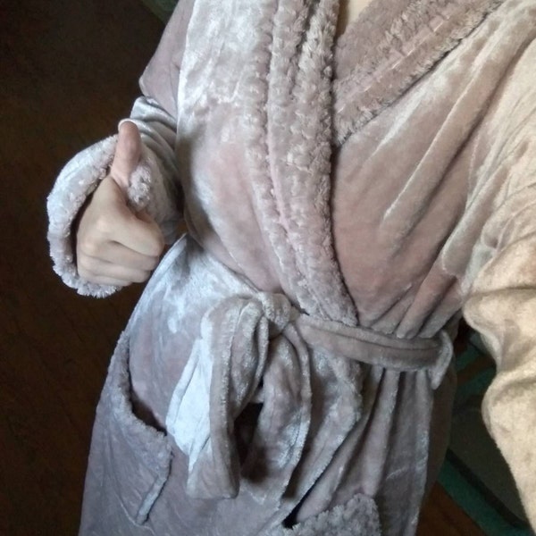 Personalized Long Bridal Robe, Monogrammed Waffle Bathrobe, Bride ...