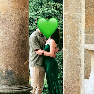 green emerald velvet dress Garze Backless Maxi Dress In Emerald – Night Novas main image 0