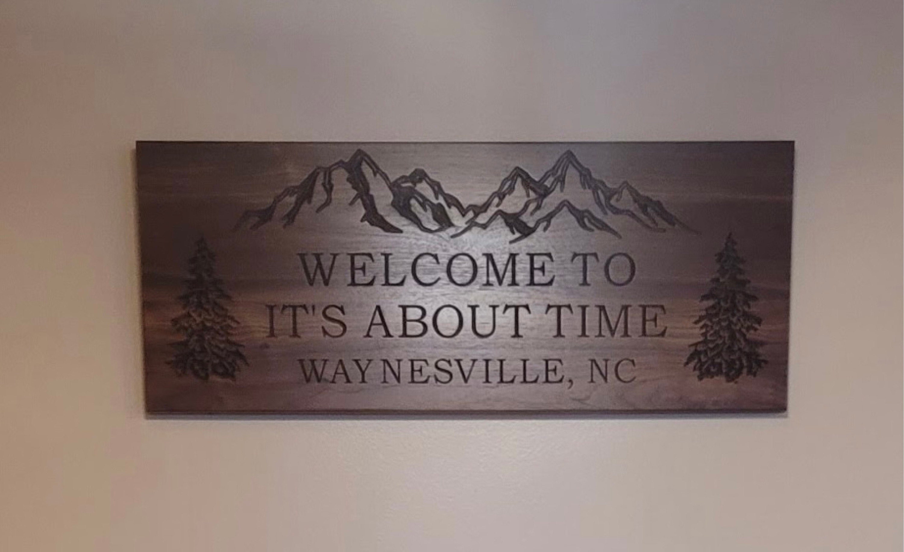 Custom Carved Wood Sign: Lake House, Cabin, Lodge Decor