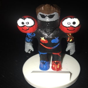 Personalized 3d Printed Roblox Character Etsy - to 3d print roblox