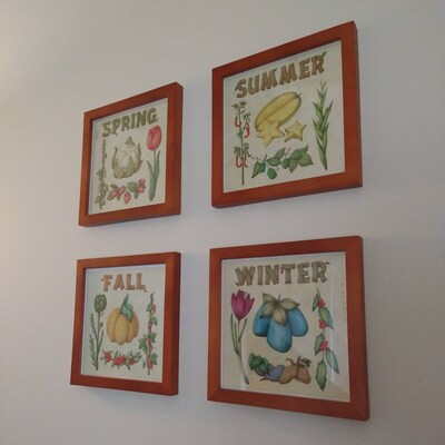 Stardew Valley Set of Four Seasons Crops Spring, Summer, Winter, Fall ...