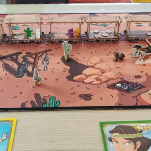 Tapis de jeu compatible Colt Express - France