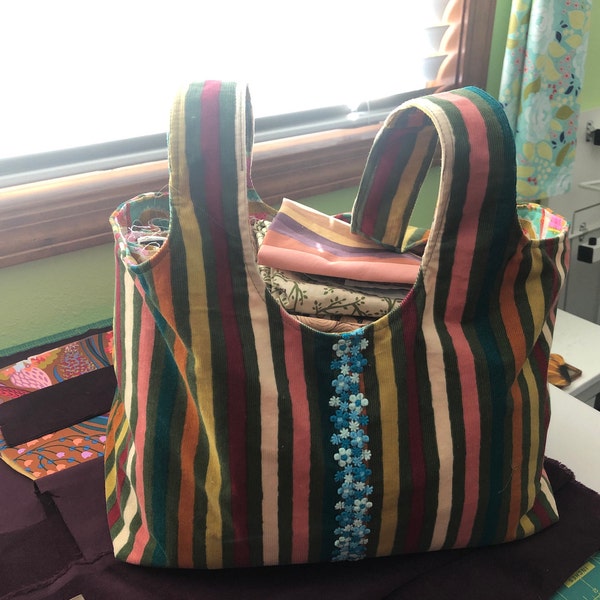 The Big Tote Bag PDF Sewing Pattern - Etsy