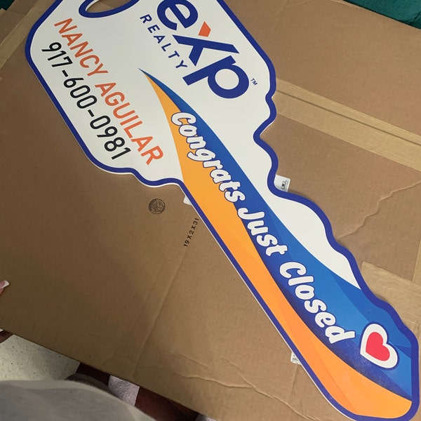 Custom for Rent Arrow Yard Sign 18