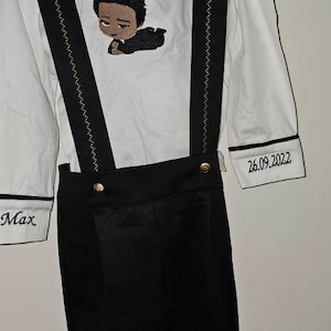 Personalized Boys 1st Birthday Boss Baby Outfit Custom Boss Baby Theme Birthday Suit Baby Boss Monogramed Shirt Pants Suspender Bowtie