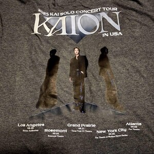 Kai KAION Tour 2025 in US T-shirt, Kai World Tour Shirt, Kai EXO