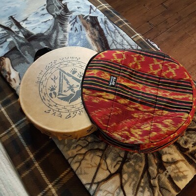 American Shaman Drum Bag, Bodhran Drum Case, Frame