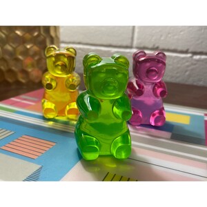 Large Gummy Bear Mold Silicone Bear Mold Candy Bear Mold 3 Inch