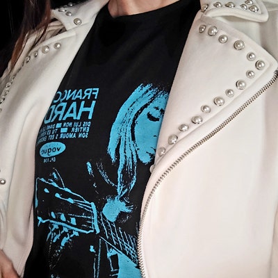 T-shirt Blondie X Offender Debbie Harry Punk Officiel - Unisexe Noir 100% Coton