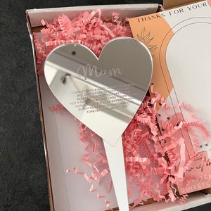 Photect Palo da Tomba di Cuore in Metallo con Scritta Papa du Bleibst Unvergessen Decorazione della Tomba de Cuore Decorazione Tombale Resistente alle