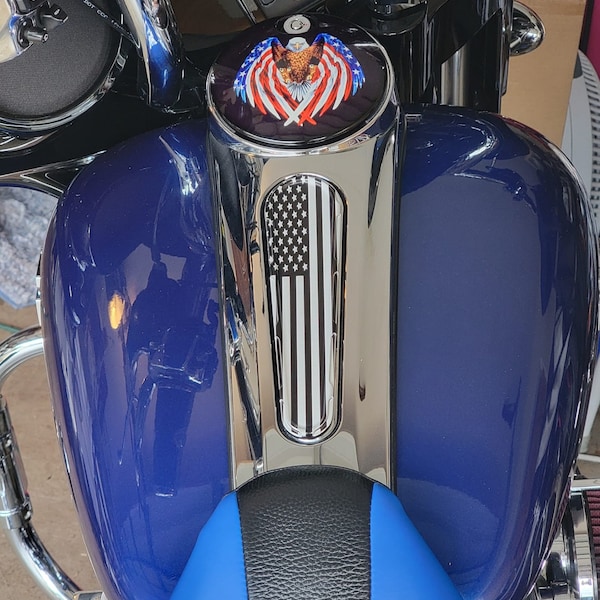 Harley Custom Touring Tank Inserts You Pick Design You Want! - Etsy