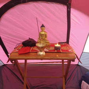 tibetan meditation shawl