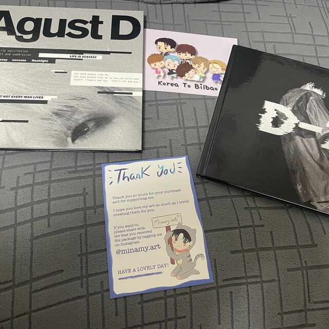 AGUST D+D2 Suga BTS Mixtape Pack - Etsy
