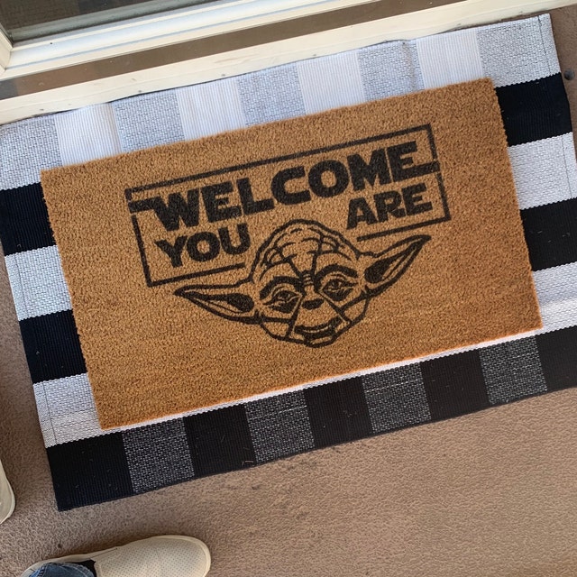 List of Awesome Star Wars Themed Home Door Welcome Mats