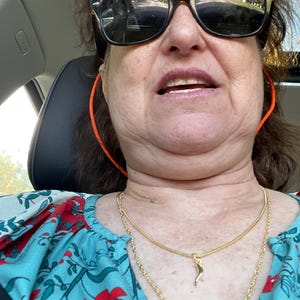 18k Gold Filled Italian Horn Pendant - Mediterranean Elegance