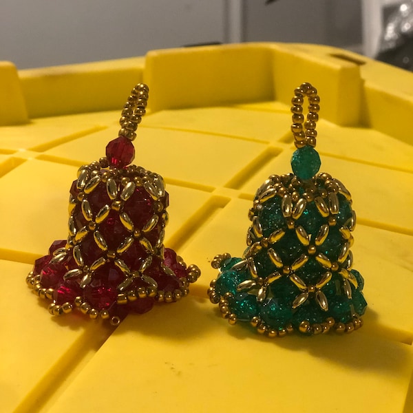 Pattern for Beaded Bell - Download - Etsy