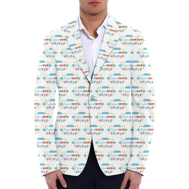 Personalized Suit Custom Suit With Logo Picture Text Background