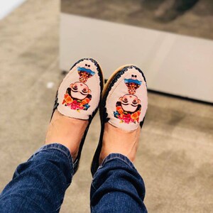 multicolor huarache sandals