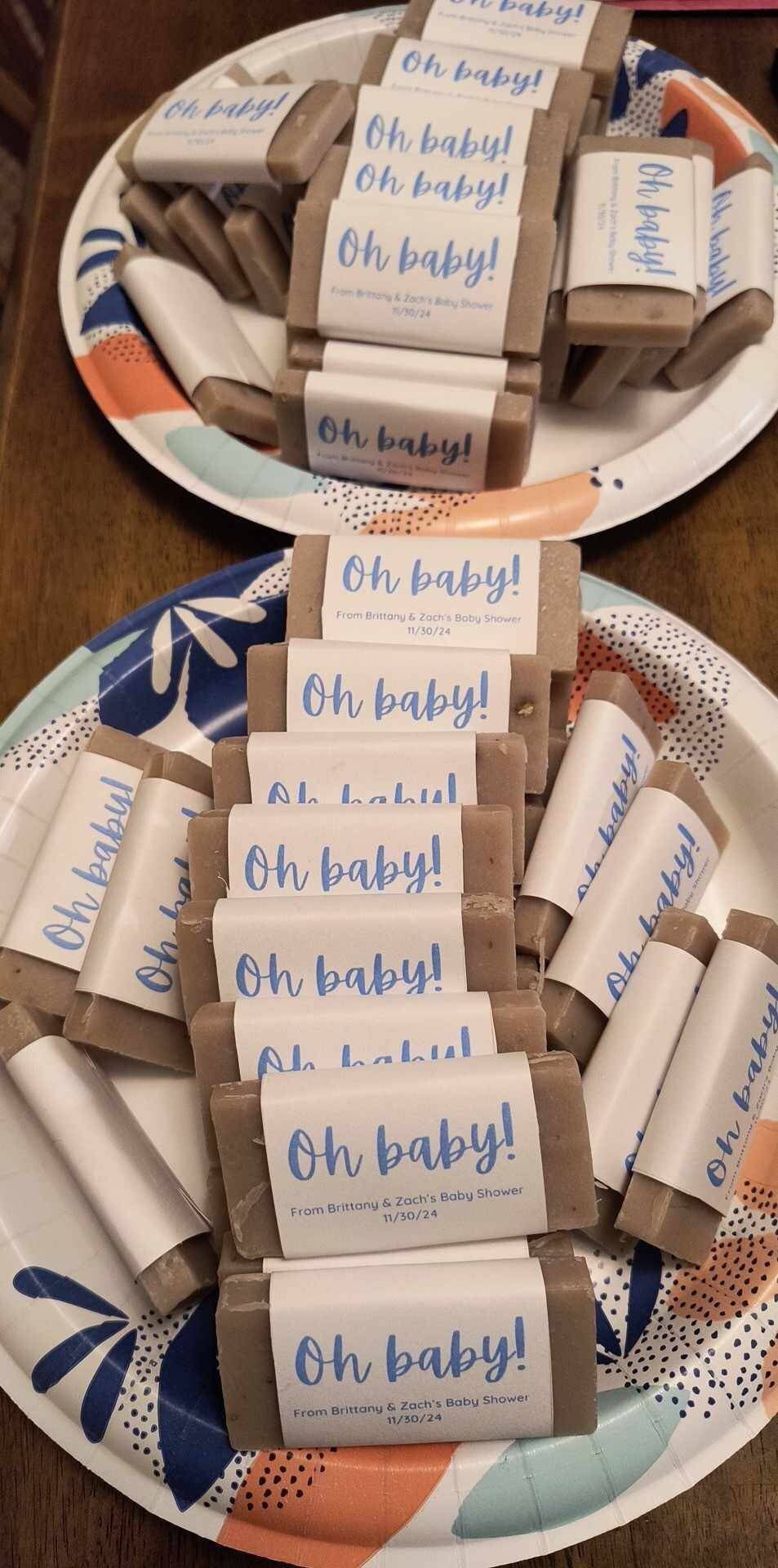 50 Stück, Baby Shower Seifengeschenk, Baby Mädchen Shower, Geschenke für Gäste, Mini Gästeseife, Brautparty-Gastgeschenke