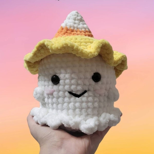 No Sew Ghosts Wearing Hats 4 in 1 PDF PATTERN (no Sew Ghost Crochet ...