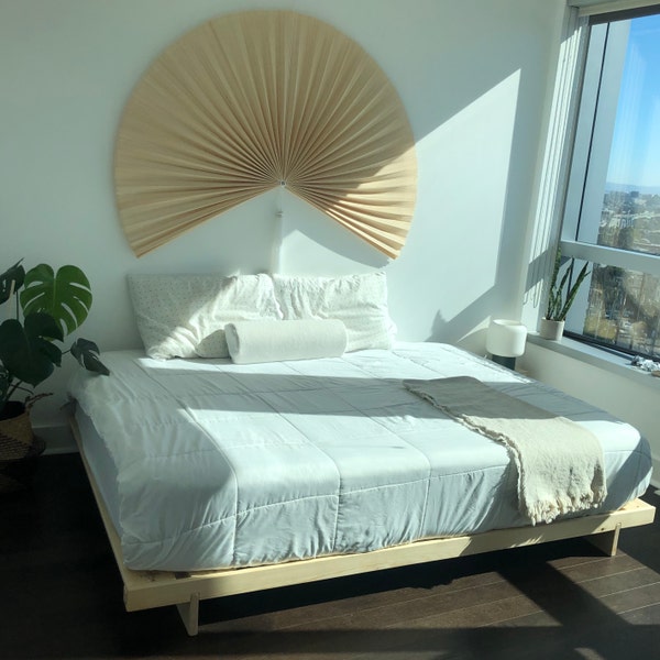 Low Fuji Attic Platform Wooden Bed Frame by Get Laid Beds - Etsy