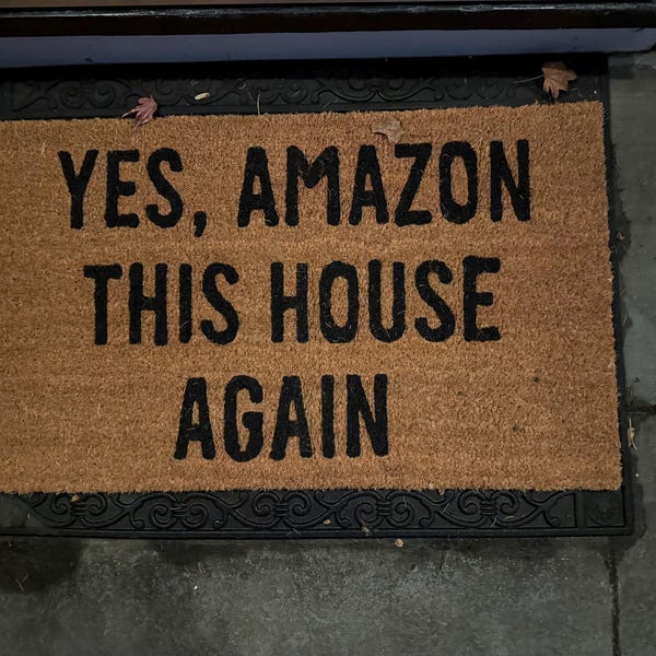 Zerbino Nautico Welcome On Board - Tappetino In PVC Blu E Bianco Antiscivolo, Ideale Per Barche, Esterno E Interno - Foto 2