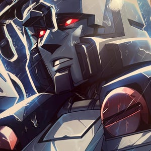 メガトロン | トランスフォーマー MTMTE プリント - Etsy 日本