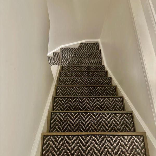 Trapezoid Rug Pattern Stair Rug, Custom Shaped Stair Rug, Rectangle Triangle Trapezoid & More ...