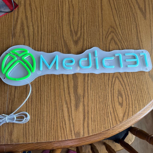 Custom Gamer Neon Sign , Gamer Tag Sign, Game Room Decor, Gaming Wall ...