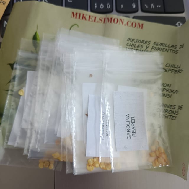 120 Semillas De Los 12 Chiles Mas Fuerts - Colección Super Hot - Foto 9