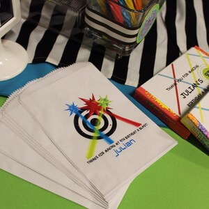 Laser Tag favor bags Laser tag Birthday Party Laser tag | Etsy