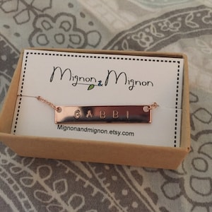 Personalized Necklace Engraved Necklace Coordinates Necklace Custom Necklace for Women Best Friend Name Necklaces Name Jewelry - 4N photo