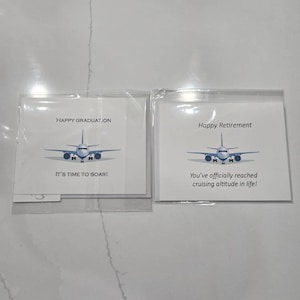 Pilot Retirement Card: Airline Captain Gift