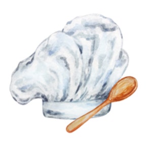 Watercolor Baking Utensils, 28 PNG Graphic by beyouenked