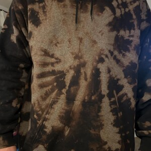 Tie Dye, Bleach Dye, Reverse Tie Dye Hoodie for Men, Women