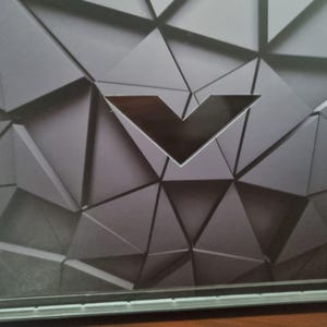 HP Laptop Vinyl Sticker Art Design Blue Texture Design Personalized ...