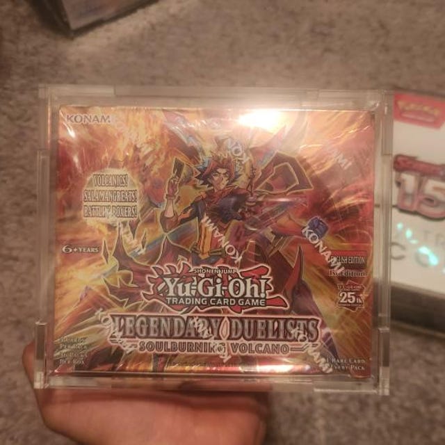 Acrylic Display Case for Yu-gi-oh! TCG Booster Box 36 Packs - Etsy