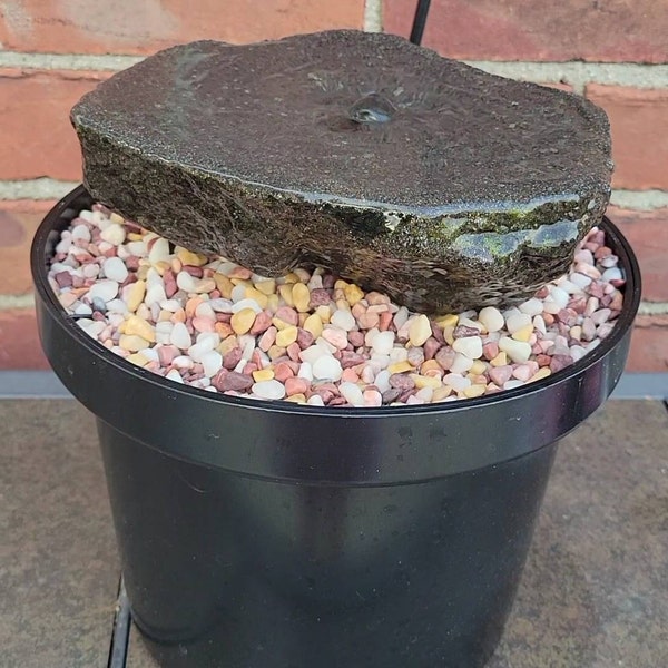 Fountain Basin | Bird Bath | Fountain Rock | Garden Bird Bath | Rock ...