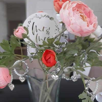 Personalised Hen Party Wine Glass Charm In A Gift Card By