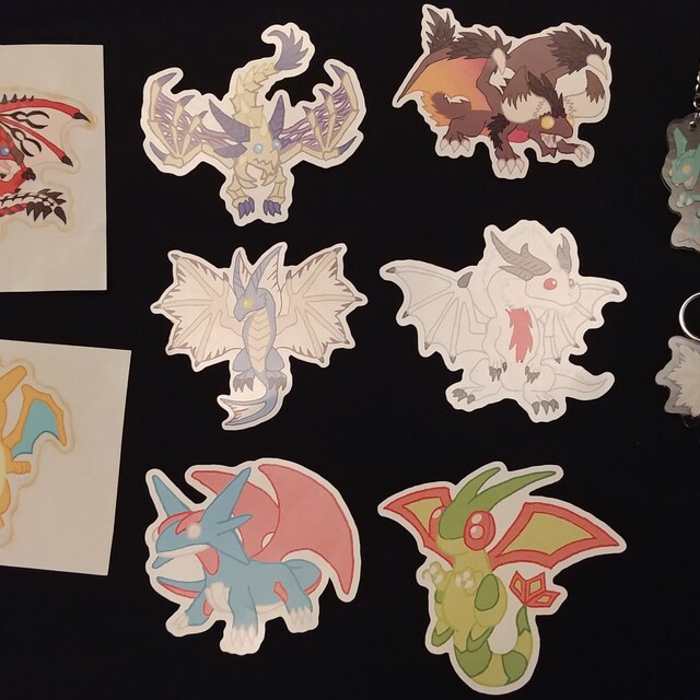 Legendary Pokemon Charms Lugia Rayquaza Latias and 