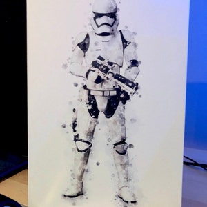 スターウォーズ ストームトルーパー 水彩画 ストームトルーパー スターウォーズ ストームトルーパー 水彩画 ストームトルーパー