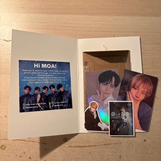 TXT Hueningkai Together Etched Photocard - Etsy