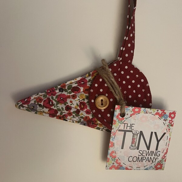 ORT Quilted Thread Catcher Sewing and Pattern Instructions/ Beginner ...