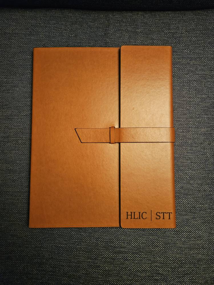 Personalized LEATHER PORTFOLIO Padfolio Notebook Organizer Folder Planner Business Corporate Gifts for Him Dad Men Boyfriend Custom Engraved