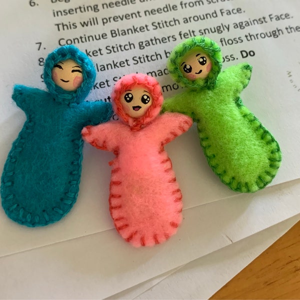 Tiny Baby Pattern for Digital Download - Pattern and Instructions to ...