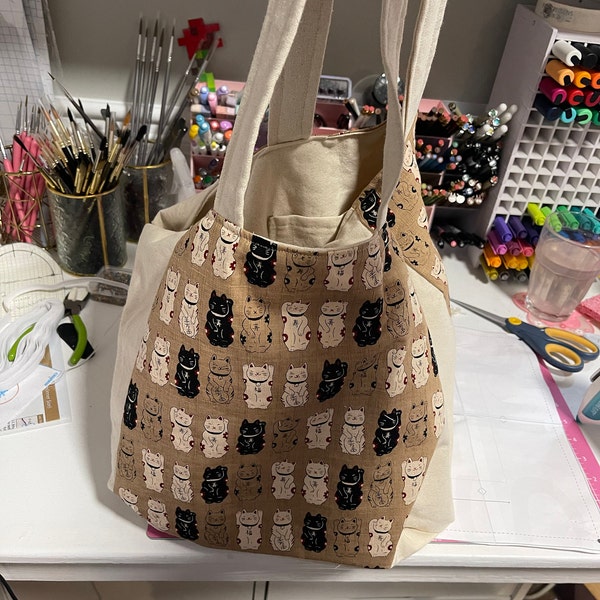 Everyway Tote Bag | PDF Sewing Pattern & Tutorial | Instant Digital ...
