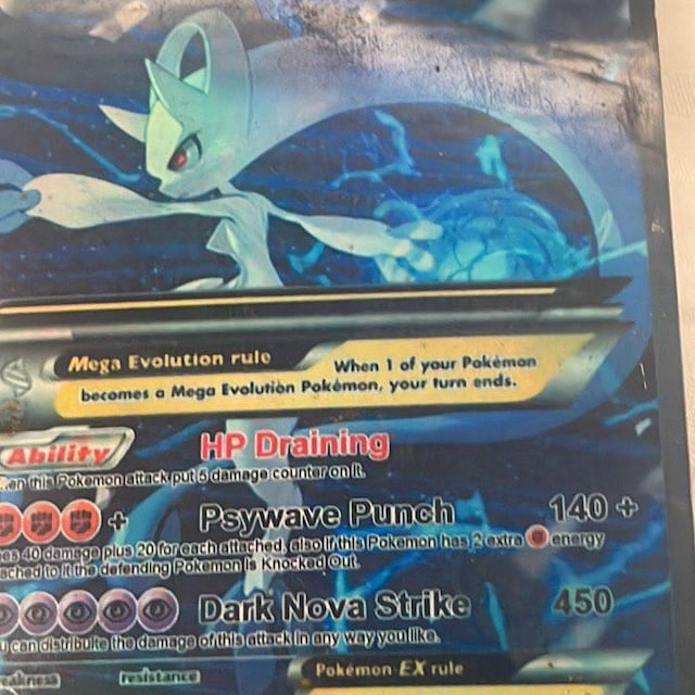 M Mewtwo X Ex Pokemon Card - Etsy