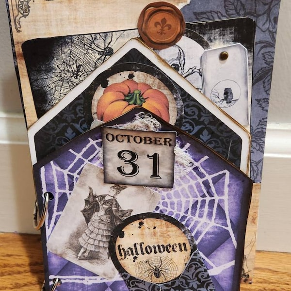 Haunted House, Halloween, Junk Journal Kit, Craft, for Kids, Printable ...