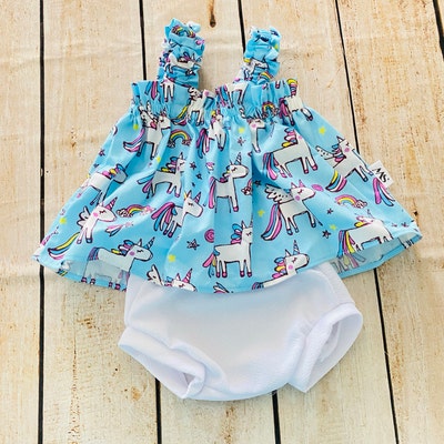 Toddler Dress Sewing Pattern, Baby Dress Pattern, Baby Ruffle Dress ...