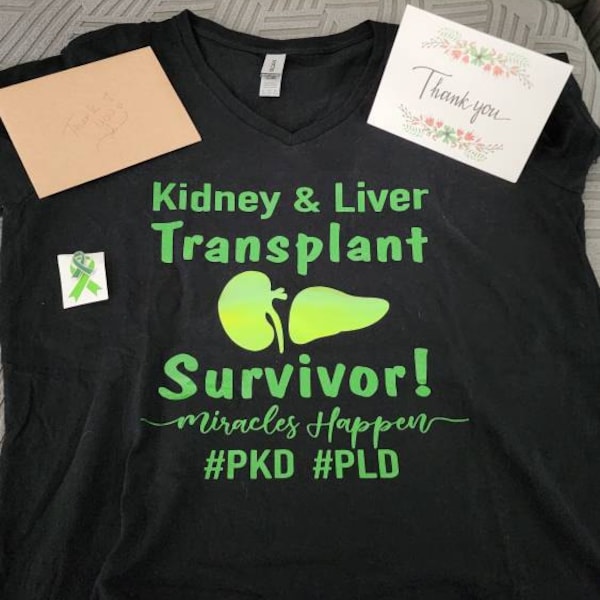Kidney Transplant Shirts Personalization Available Etsy